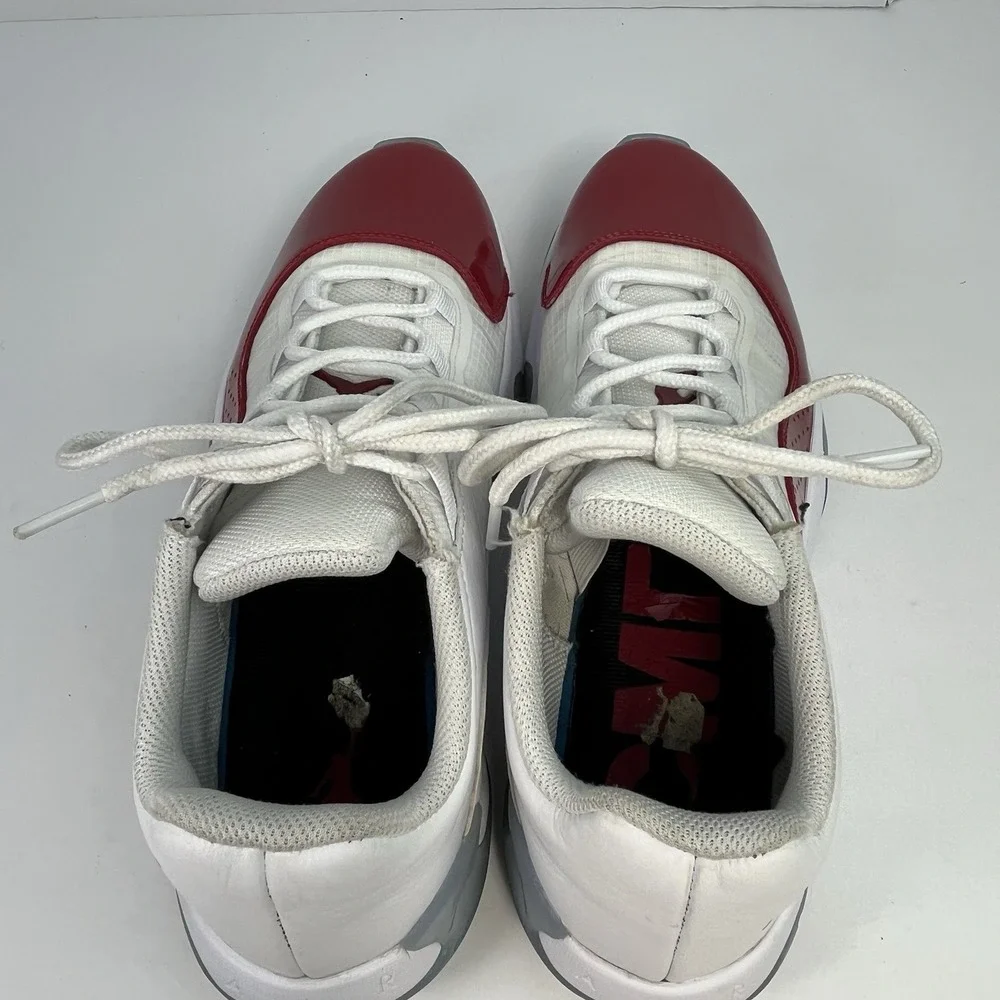 Nike Mens Air Jordan 11 CMFT Low DN4180-116 White Red Sneaker Shoes Size 9.5
